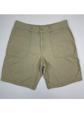 Patagonia Men Organic Cotton Ripstop Field Utility Shorts Khaki Size 33 STY57645